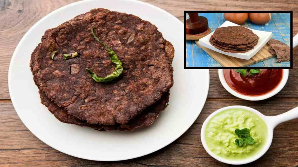 To have a full stomach and not to gain weight, it is best to eat ragi roti!