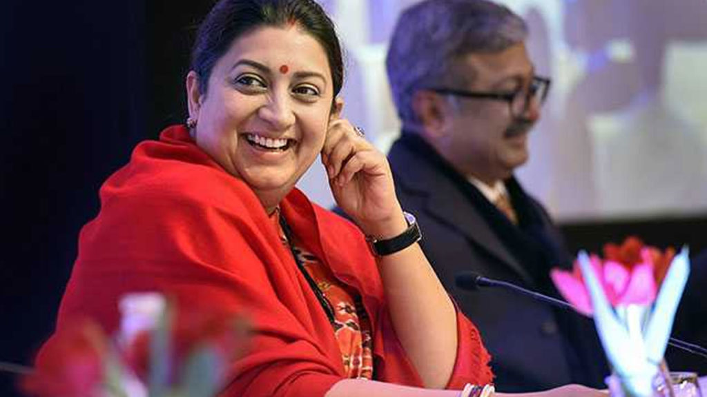Smriti Irani's 'Miss India' Video Spawns Twitter Clash