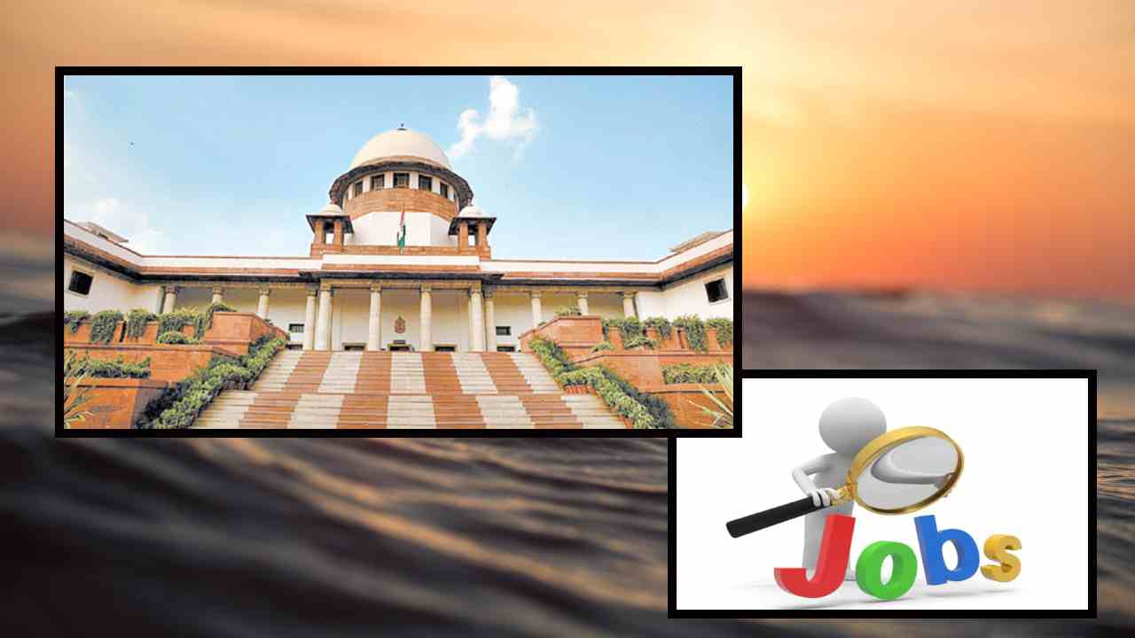 Sci Recruitment : భారత సుప్రీం కోర్టులో ఉద్యోగ ఖాళీల భర్తీ Sci Recruitment : భారత సుప్రీం కోర్టులో ఉద్యోగ ఖాళీల భర్తీ