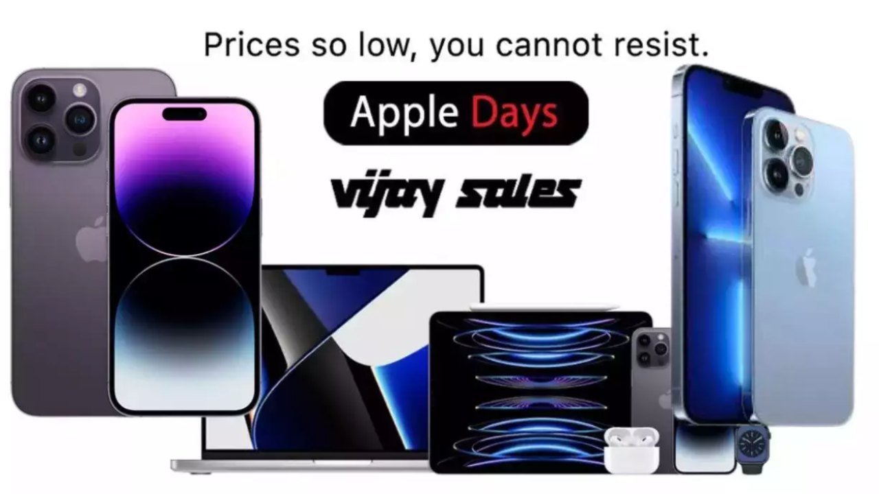 Vijay Sales Top Deals : విజయ్ సేల్స్ అదిరే ఆఫర్లు.. ఆపిల్ ప్రొడక్టులపై భారీ డిస్కౌంట్లు.. ఐపోన్, ఐప్యాడ్, ఆపిల్ వాచ్, మ్యాక్బుక్పై రూ. 10వేల వరకు డిస్కౌంట్లు..! Vijay Sales Top Deals : విజయ్ సేల్స్ అదిరే ఆఫర్లు.. ఆపిల్ ప్రొడక్టులపై భారీ డిస్కౌంట్లు.. ఐపోన్, ఐప్యాడ్, ఆపిల్ వాచ్, మ్యాక్బుక్పై రూ. 10వేల వరకు డిస్కౌంట్లు..!