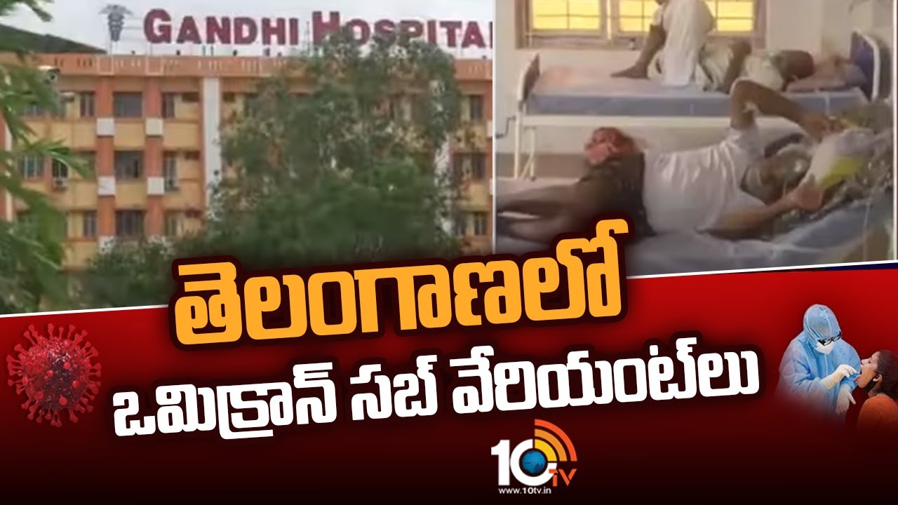 తెలంగాణలో ఒమిక్రాన్ సబ్ వేరియంట్‌లు