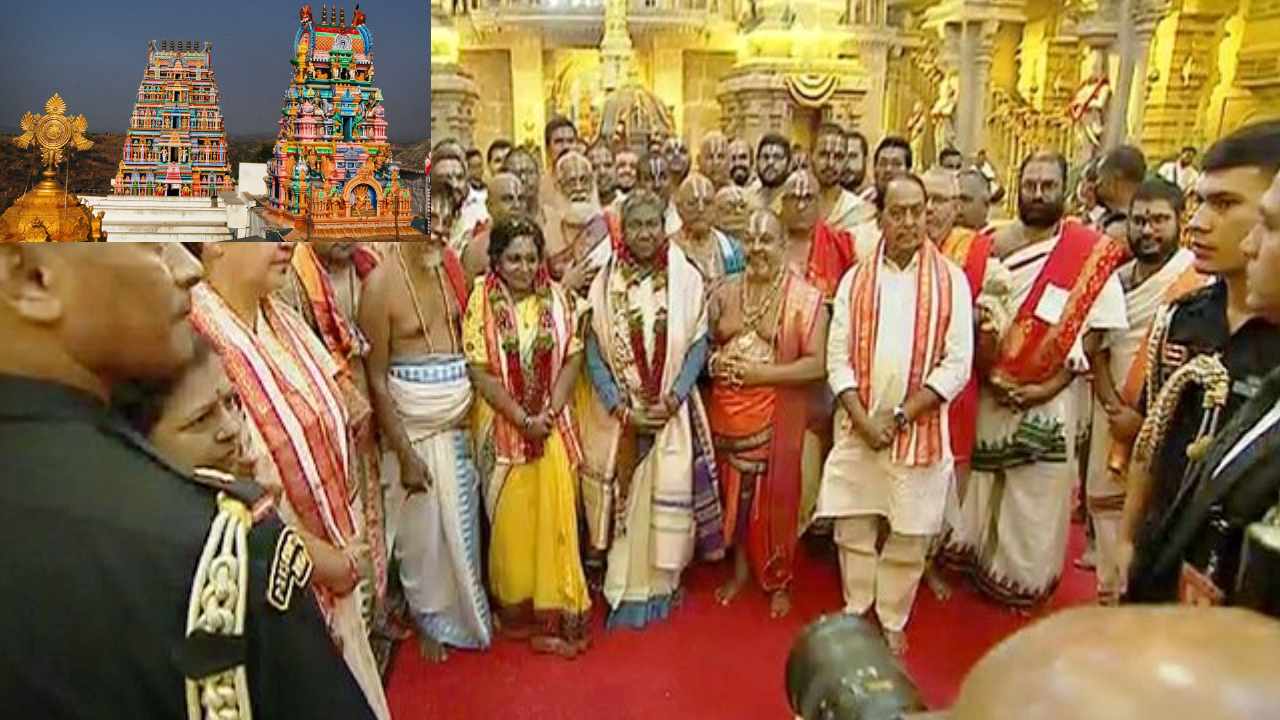 President Draupadi Murmu : యాదాద్రి లక్ష్మీ నరసింహ స్వామిని దర్శించుకున్న రాష్ట్రపతి.. గవర్నర్ తో కలిసి ద్రౌపది ముర్ము ప్రత్యేక పూజలు President Draupadi Murmu : యాదాద్రి లక్ష్మీ నరసింహ స్వామిని దర్శించుకున్న రాష్ట్రపతి.. గవర్నర్ తో కలిసి ద్రౌపది ముర్ము ప్రత్యేక పూజలు
