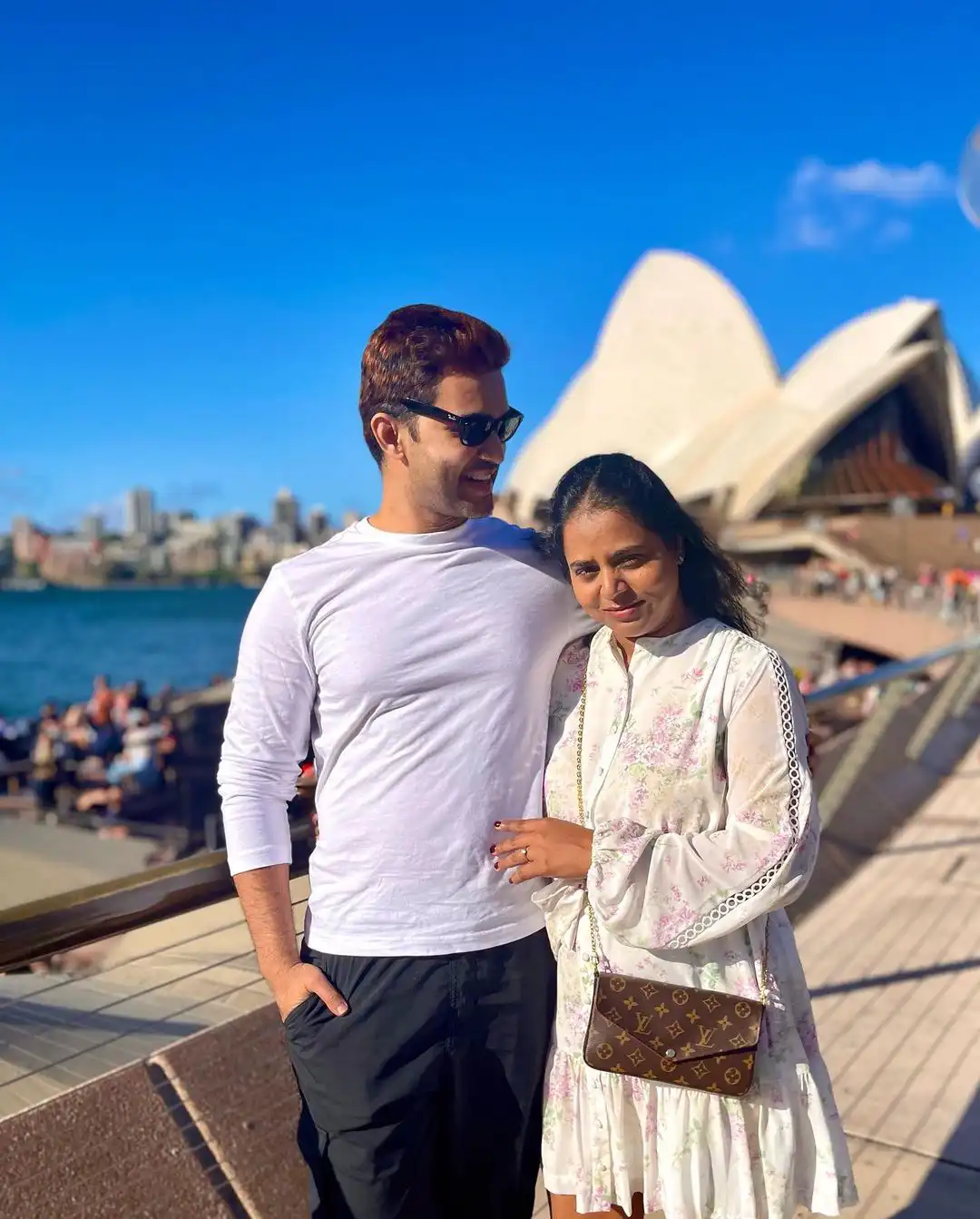 Abijeet enjoying in Australia 