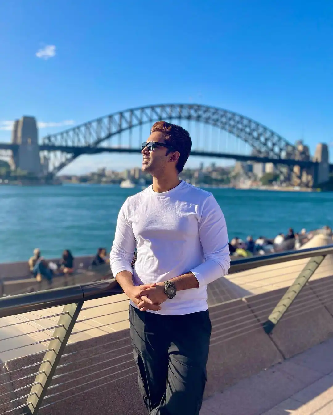 Abijeet enjoying in Australia 
