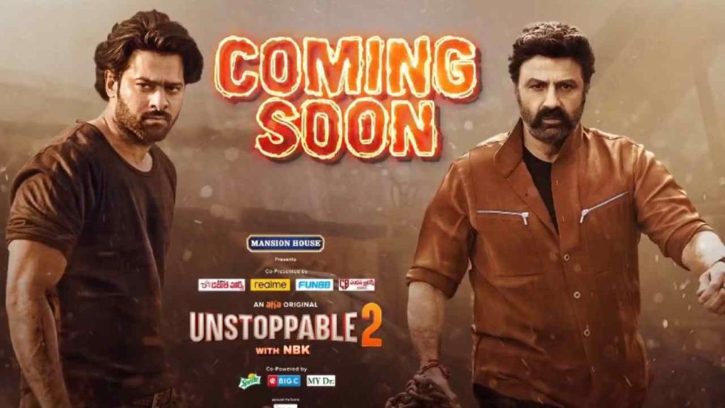 prabhas will coming soon to Balakrishna Unstoppable show