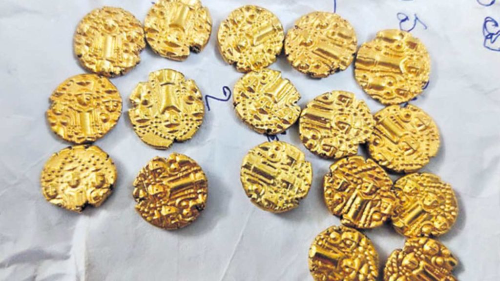 gold coins found