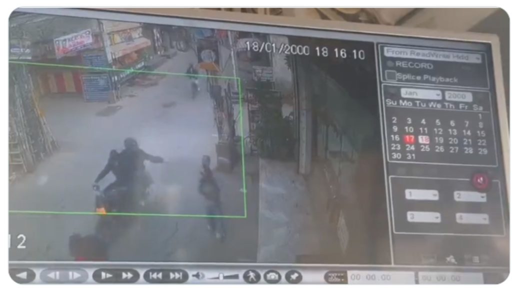 Girl attacked with 'acid'