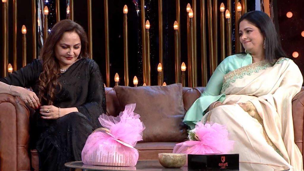jayaprada and jayasudha shares about their friendship in Unstoppable show