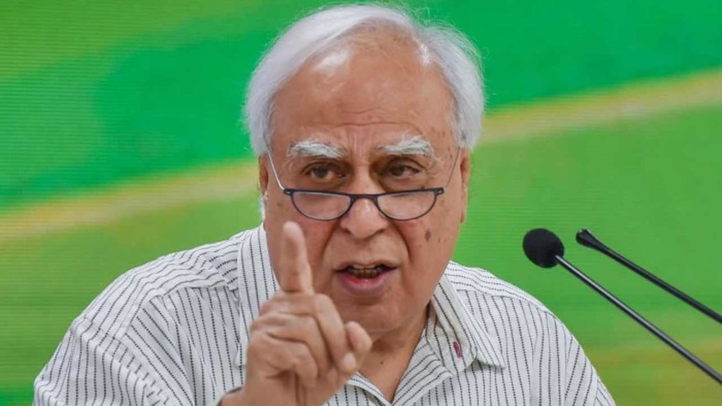 Govt wants its people in Judiciary says Kapil Sibal