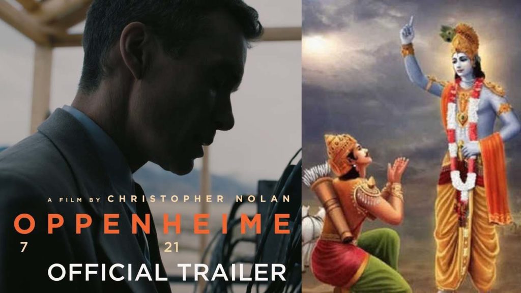 link between Christopher Nolan new movie and Bhagwat Geeta