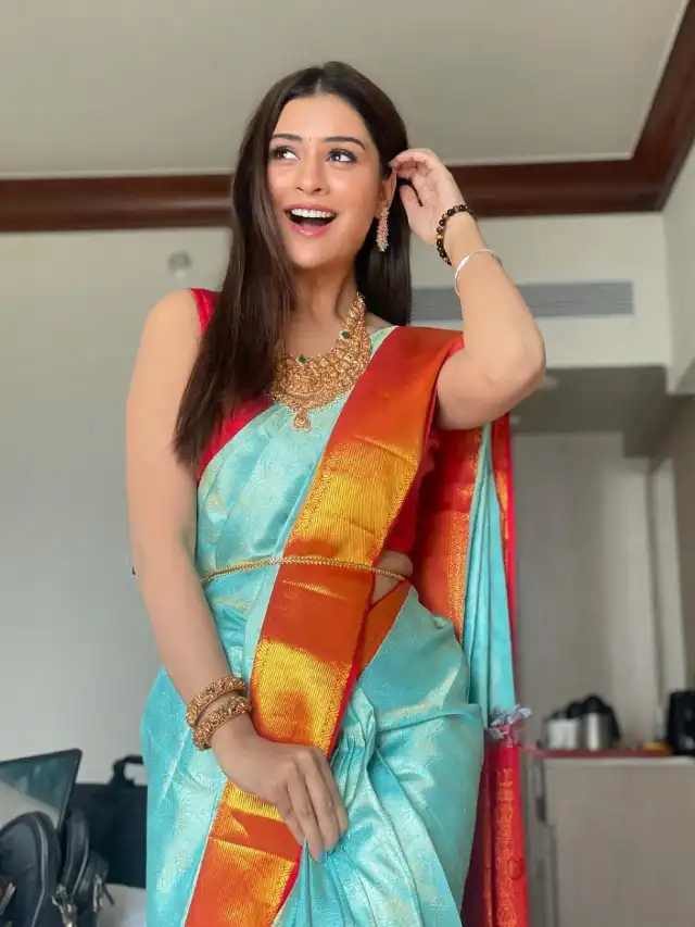 >పట్టుచీరలో నగలతో అలరిస్తున్న పాయల్ రాజ్‌పుత్