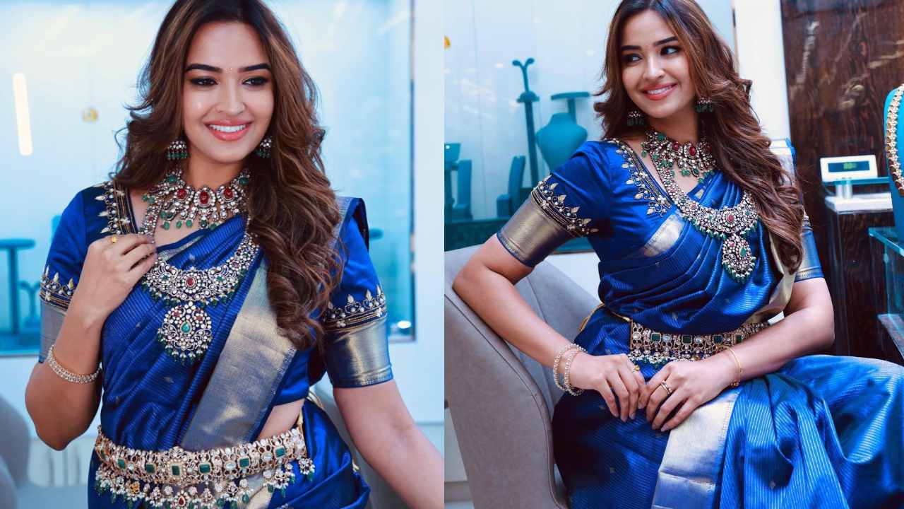 Pujita Ponnada : జ్యువెల్లరీ షాప్ ఓపెనింగ్‌లో పూజిత పొన్నాడ..