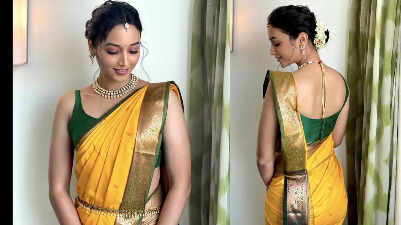 Srinidhi Shetty : పట్టు చీరలో బంగారంలా మెరిసిపోతున్న KGF భామ..