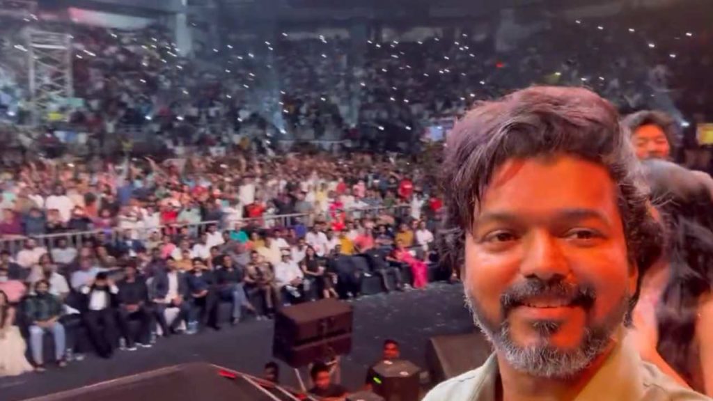 tamil star hero vijay selfie video