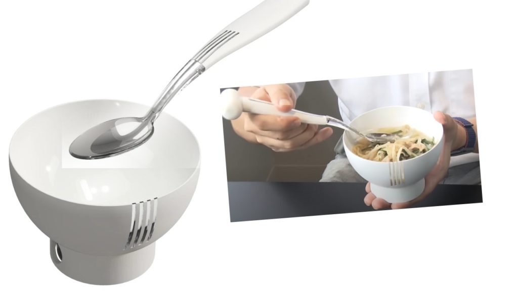 ‘E’ bowl, ‘E’ spoon Salty Taste :