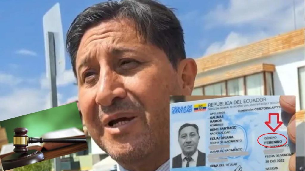 47 year old Ecuador man legally changes gender identity