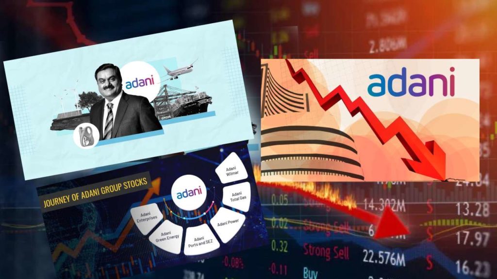 Adani Group shares fall after Hindenburg report