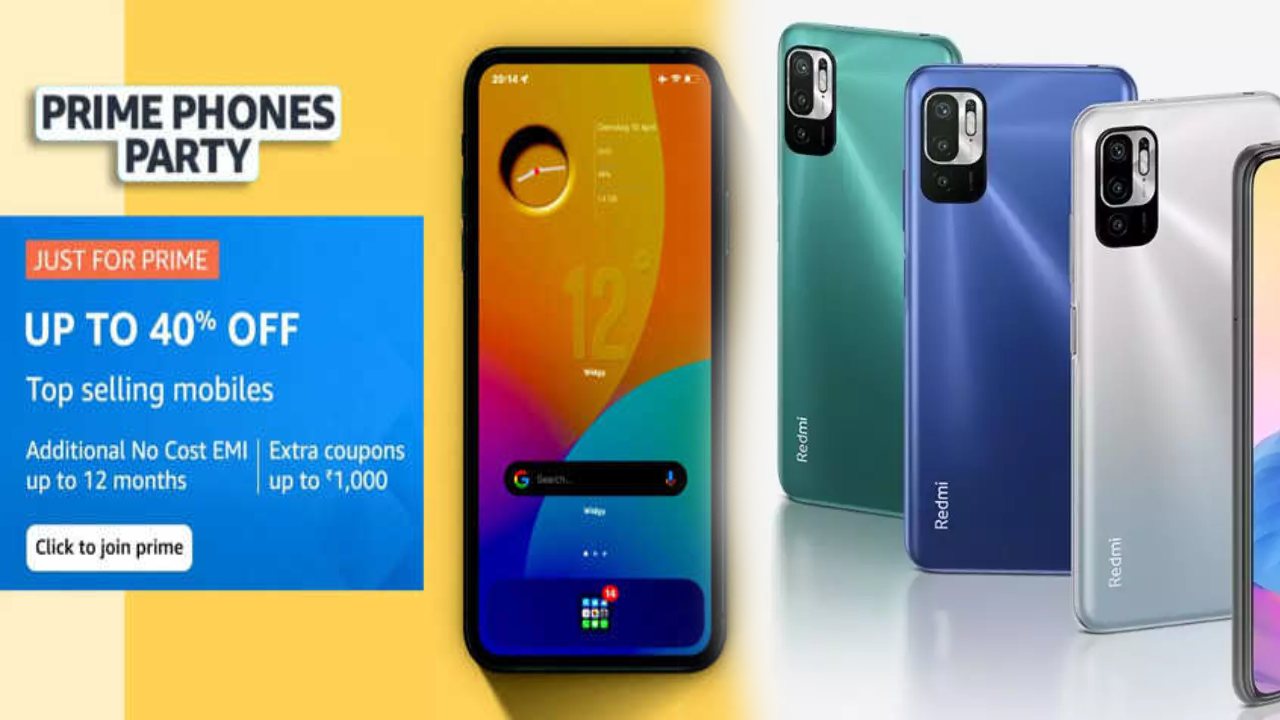 Amazon announces Prime Phones Party sale with phones from Xiaomi, Samsung and Realme getting big discounts