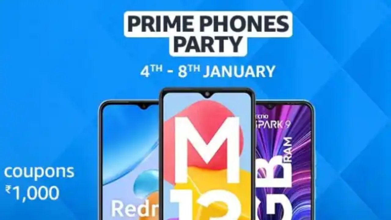 Prime Phones Party Sale : అమెజాన్ ప్రైమ్ ఫోన్ పార్టీ సేల్.. షావోమీ, శాంసంగ్, రియల్మి స్మార్ట్ఫోన్లపై భారీ డిస్కౌంట్లు.. మీకు నచ్చిన ఫోన్ కొనేసుకోండి..! Prime Phones Party Sale : అమెజాన్ ప్రైమ్ ఫోన్ పార్టీ సేల్.. షావోమీ, శాంసంగ్, రియల్మి స్మార్ట్ఫోన్లపై భారీ డిస్కౌంట్లు.. మీకు నచ్చిన ఫోన్ కొనేసుకోండి..!