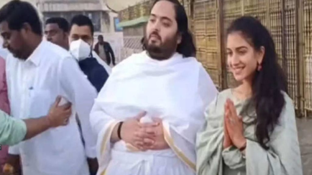 Anant Ambani and Radhika Merchant