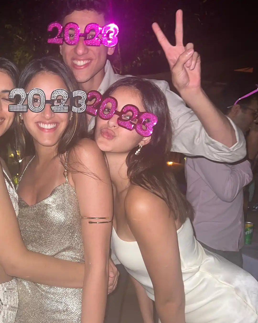 Ananya Panday new year celebration pics