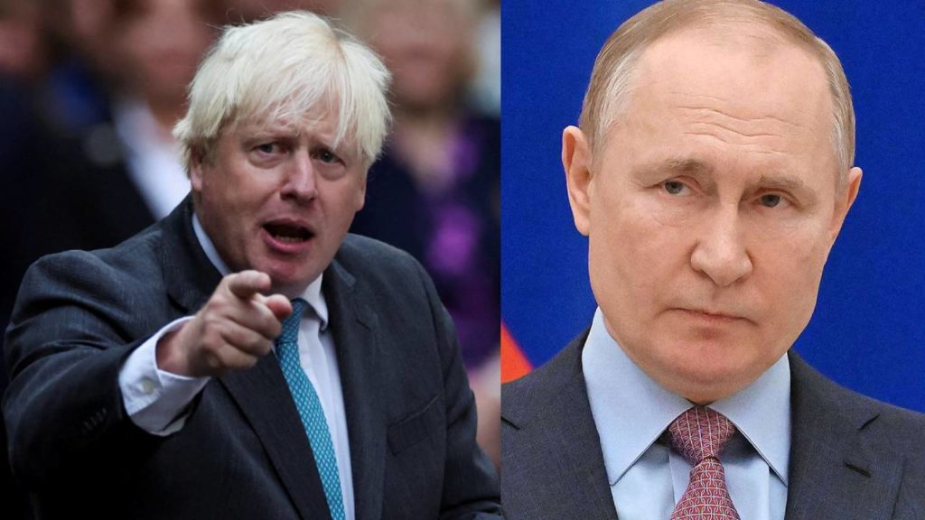 Boris Johnson says Putin threatened him with missile strike
