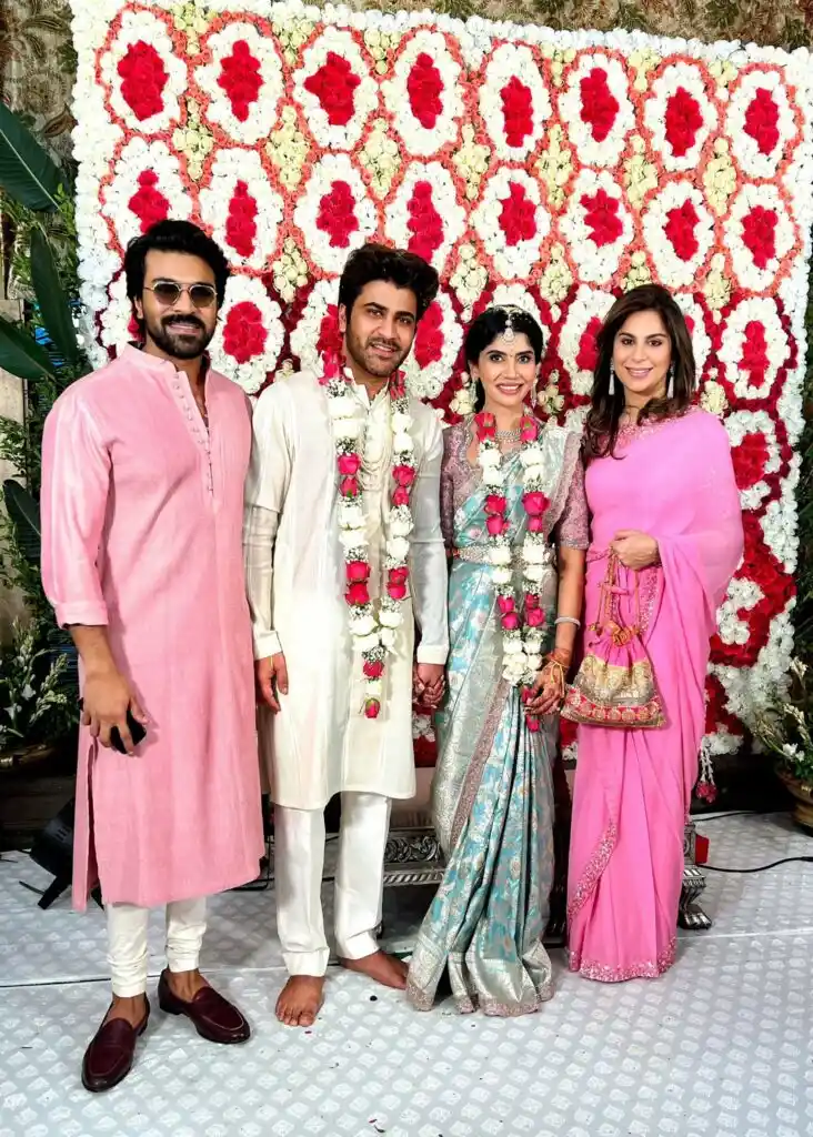 Celebrities At Sharwanand Engagement Pics