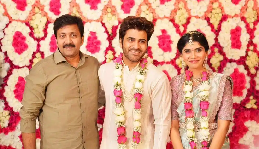 Celebrities At Sharwanand Engagement Pics