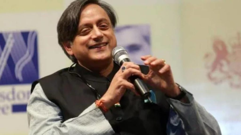 Congress Leader Shashi Tharoor
