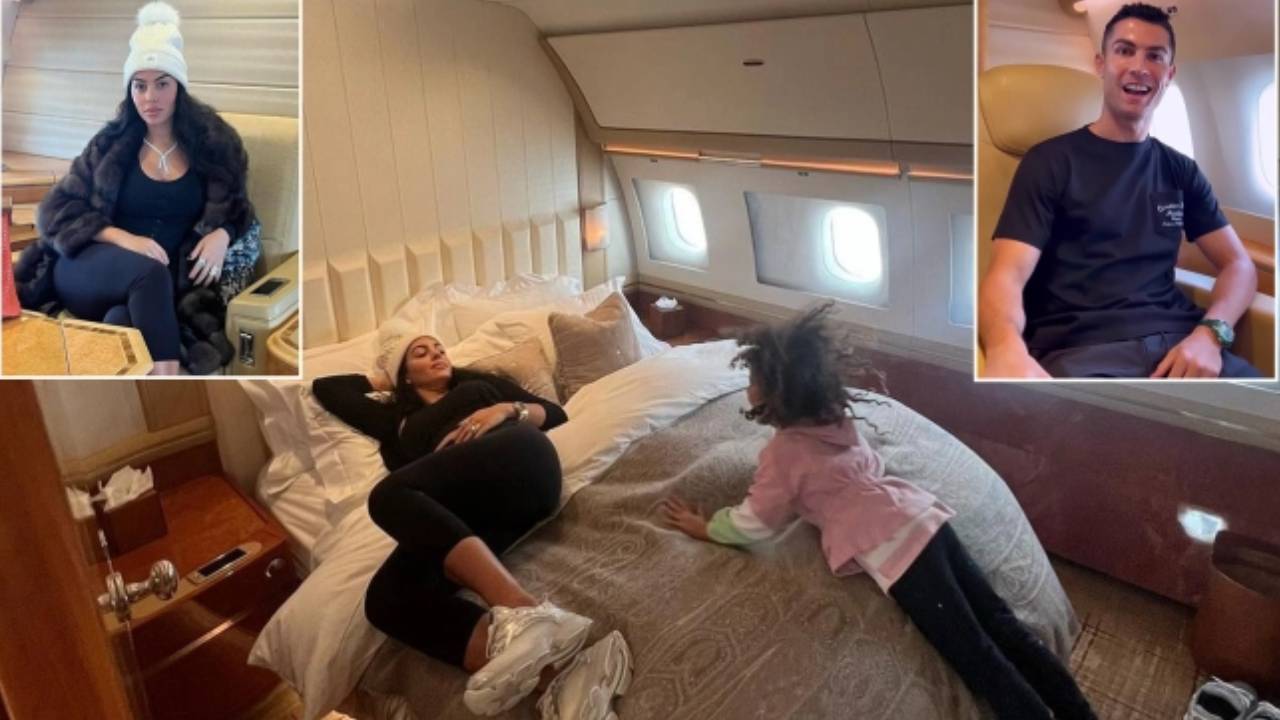 Cristiano Ronaldo Private Jet: రొనాల్డో ప్రైవేట్ జెట్ చూశారా..! ఇన్స్టాగ్రామ్లో ఫొటోలు షేర్ చేసిన జార్జినా Cristiano Ronaldo Private Jet: రొనాల్డో ప్రైవేట్ జెట్ చూశారా..! ఇన్స్టాగ్రామ్లో ఫొటోలు షేర్ చేసిన జార్జినా