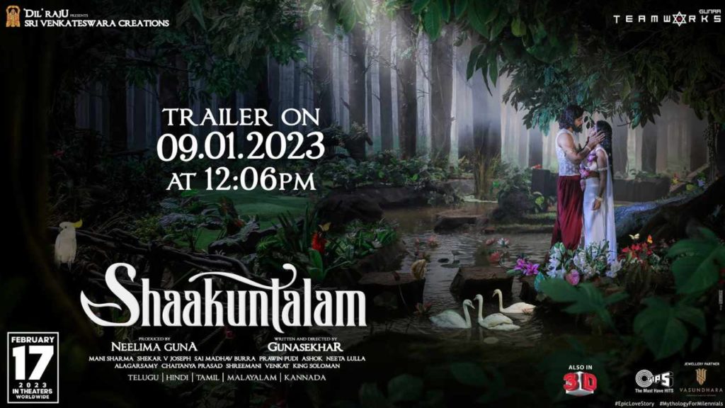 Date And Time Locked For Shaakuntalam Trailer