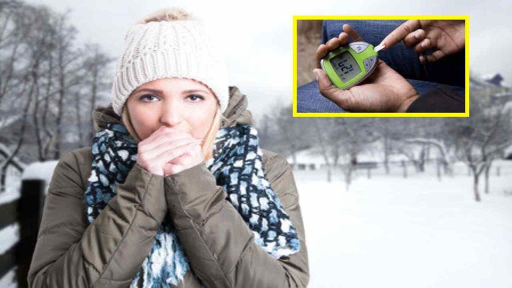 Does extreme cold affect glucose and insulin levels in the body?