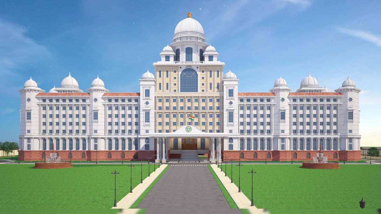 Dr BR Ambedkar Telangana State Secretariat