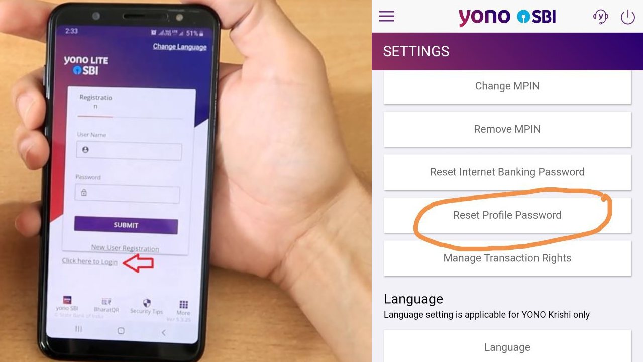 Forgot SBI YONO password and username_ here is how to reset