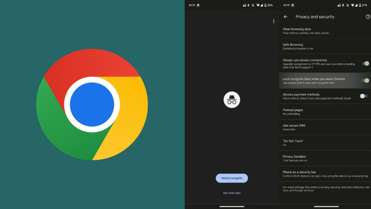 Google Chrome adds fingerprint to make Incognito more secure, here is how to use it