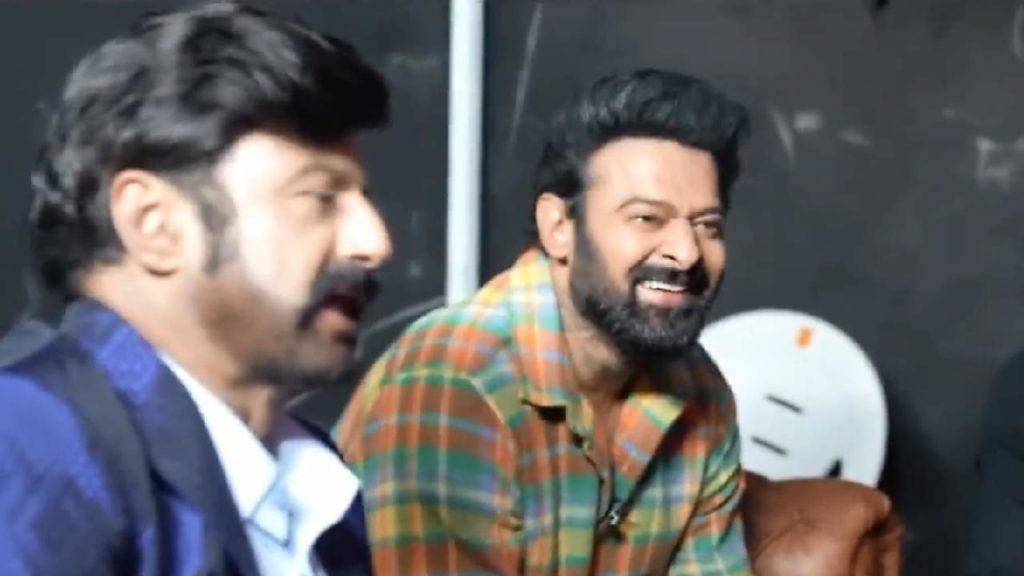 Have you seen the new video of Prabhas Unstoppable episode?