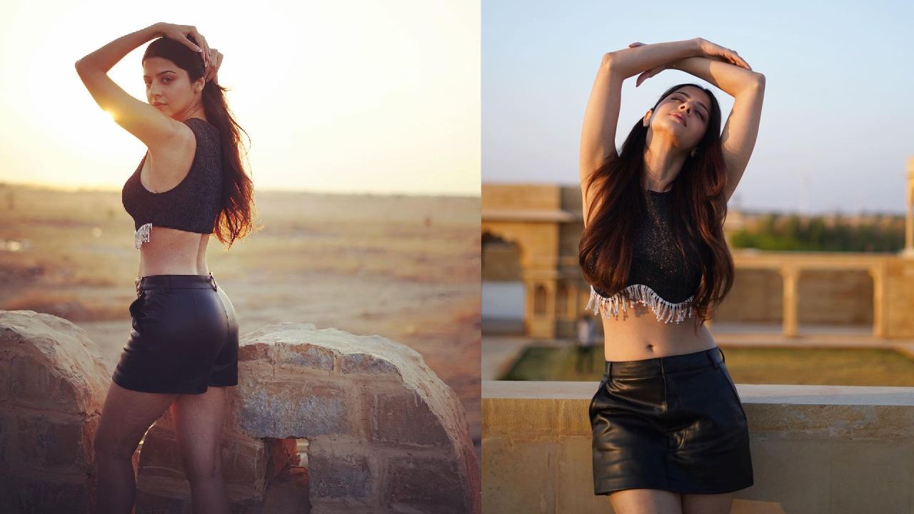 Vedhika : ఎడారిలో అందాల ఆరబోస్తున్న హీరోయిన్ వేదిక..