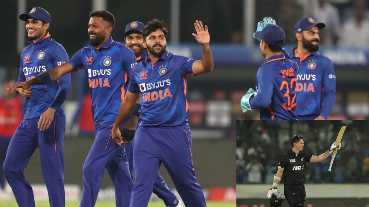 Ind Vs NZ 1st ODI : ఉత్కంఠపోరులో న్యూజిలాండ్పై భారత్ విజయం.. సెంచరీతో చెమట్లు పట్టించిన బ్రేస్ వెల్ Ind Vs NZ 1st ODI : ఉత్కంఠపోరులో న్యూజిలాండ్పై భారత్ విజయం.. సెంచరీతో చెమట్లు పట్టించిన బ్రేస్ వెల్
