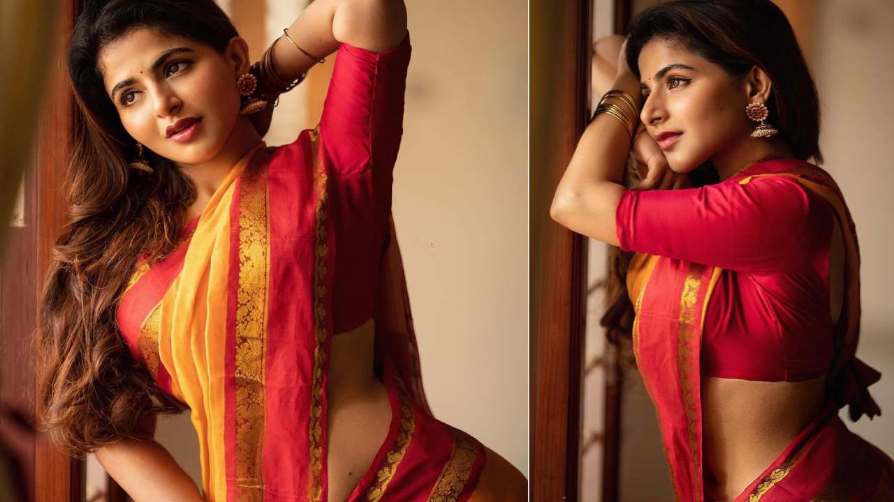Iswarya Menon : ఐశ్వర్య మీనన్ చీర సోయగాలు….