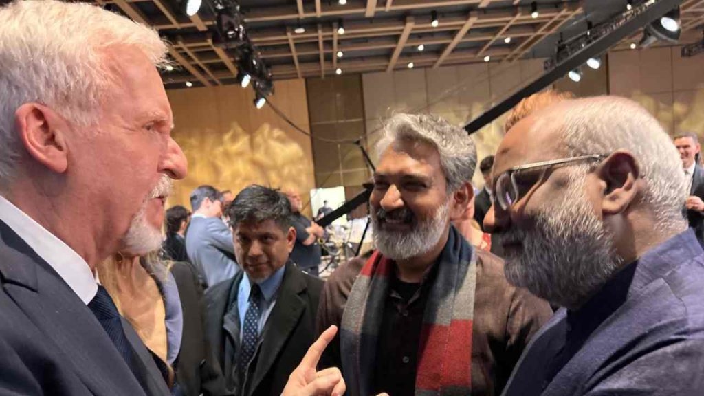 James Cameron Interaction With Rajamouli Goes Viral