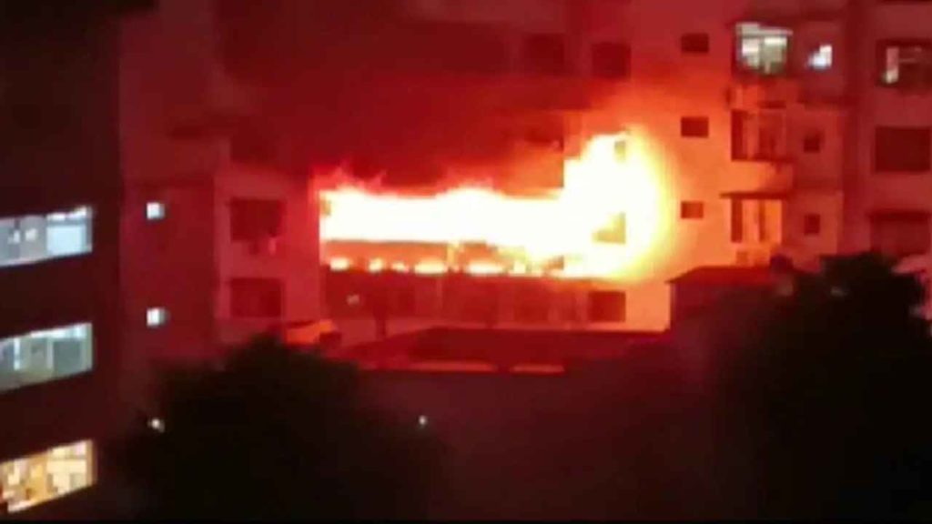 Jharkhand Apartment Fire Accident