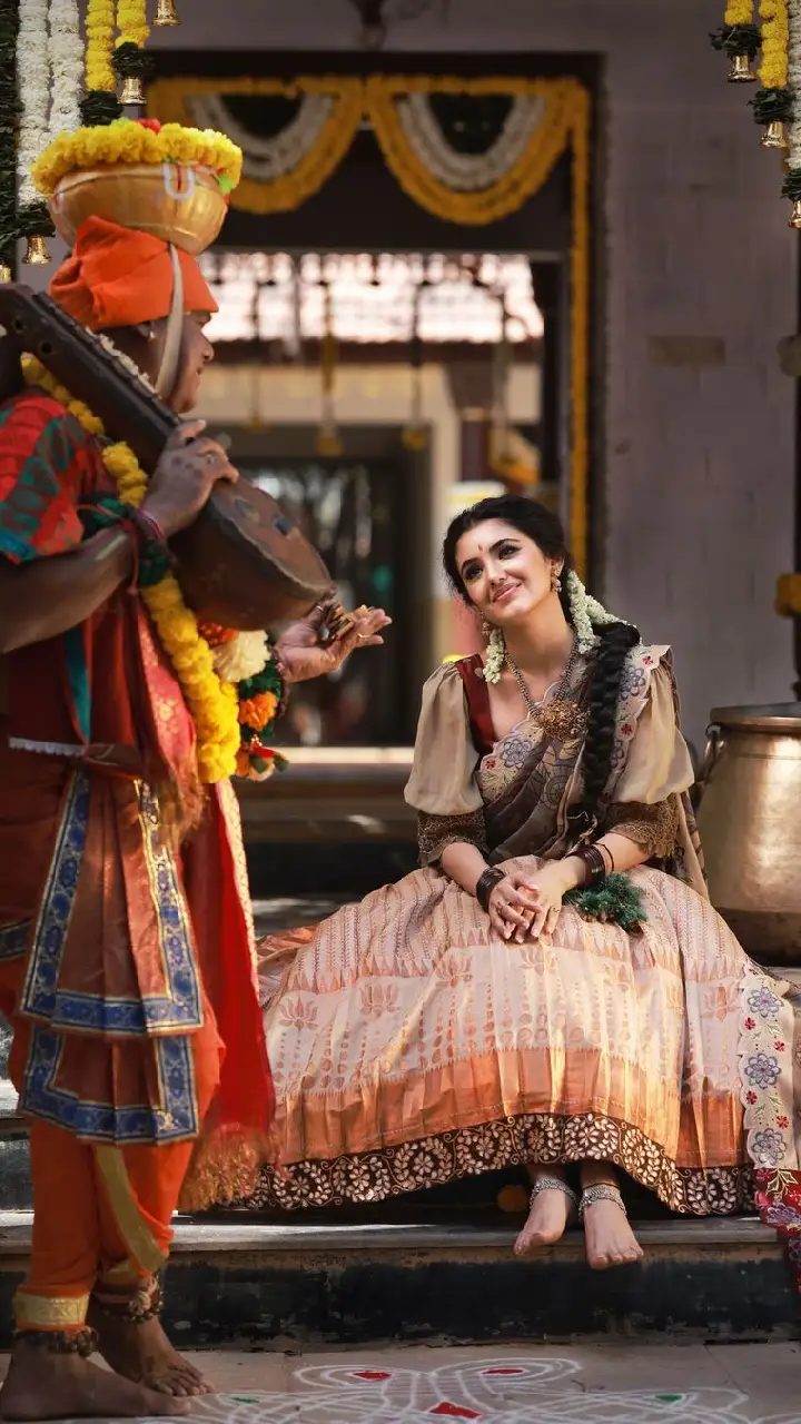 Malvika Sharma Sankranthi Special Photoshoot