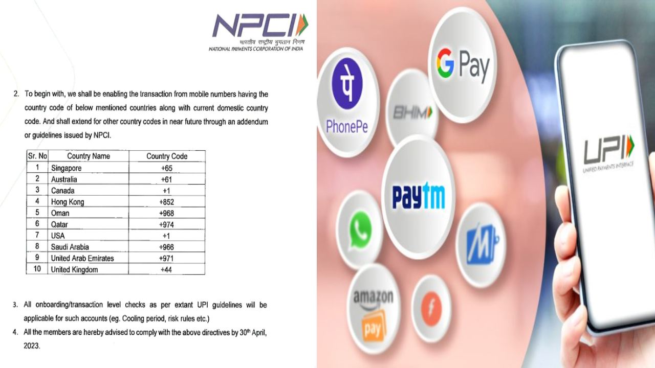 NRIs with international number from select countries allowed to make UPI payments, check full list here