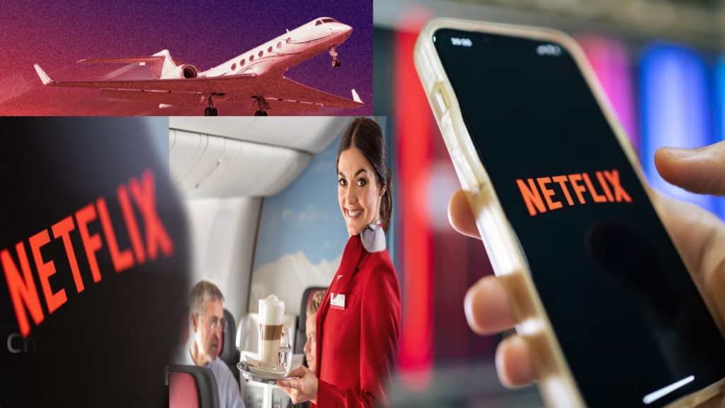 Notification for Attendant Job in Netflix Private Jet Flight