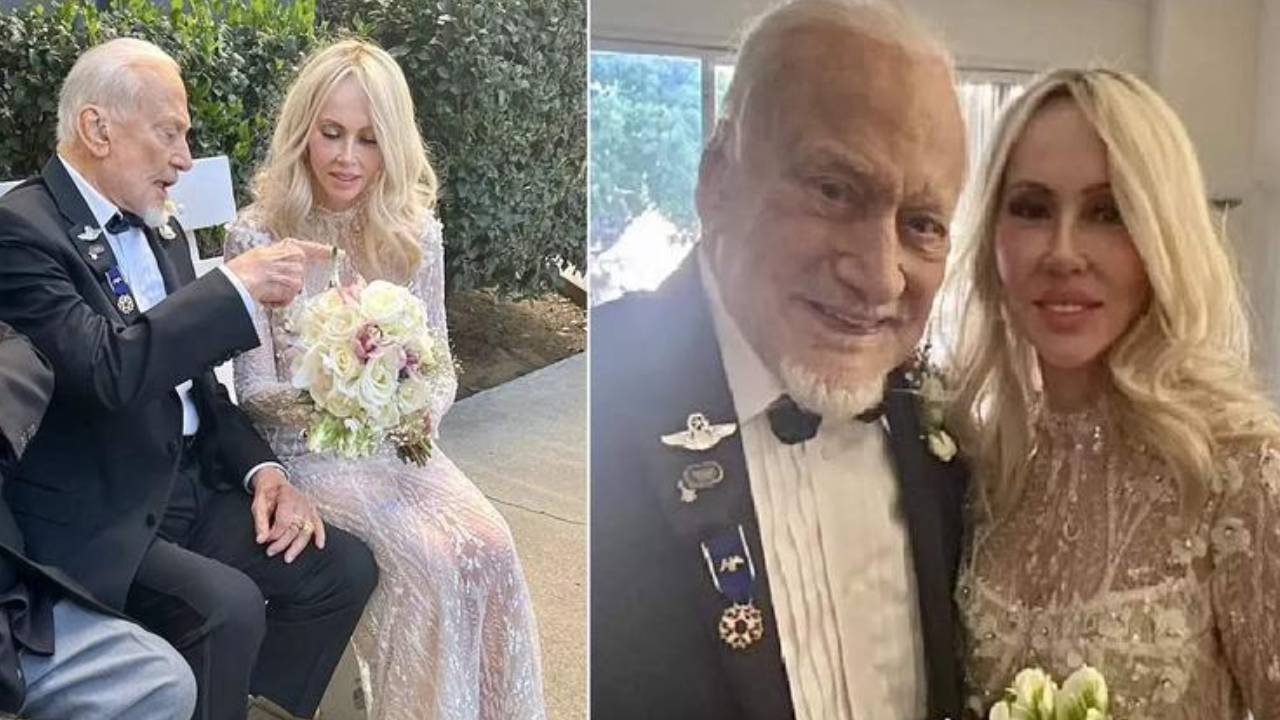 Old Man Married To Girlfriend: ప్రేమంటే అంతేమరి..! 93ఏళ్ల వయస్సులో ప్రియురాలిని పెళ్లాడిని వ్యోమగామి Old Man Married To Girlfriend: ప్రేమంటే అంతేమరి..! 93ఏళ్ల వయస్సులో ప్రియురాలిని పెళ్లాడిని వ్యోమగామి