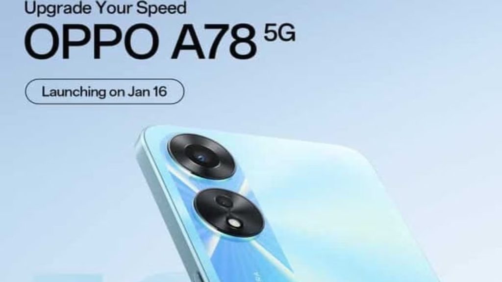 Oppo A78 5G to launch in India on this date_ What to expect