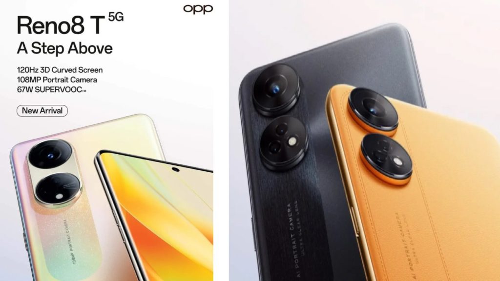 Oppo Reno 8T with 108MP camera confirmed to launch in India this week, date revealed