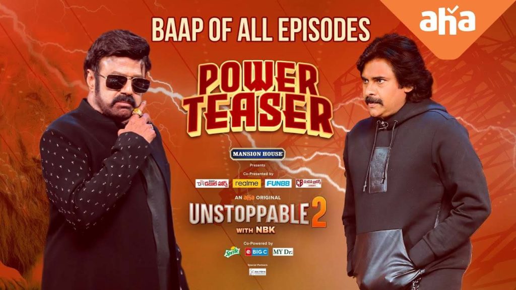 Power Teaser Of Pawan Kalyan Episode From Balakrishna Unstoppable 2 Released