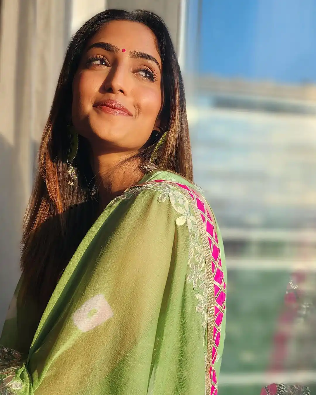 Reba Monica John traditional looks