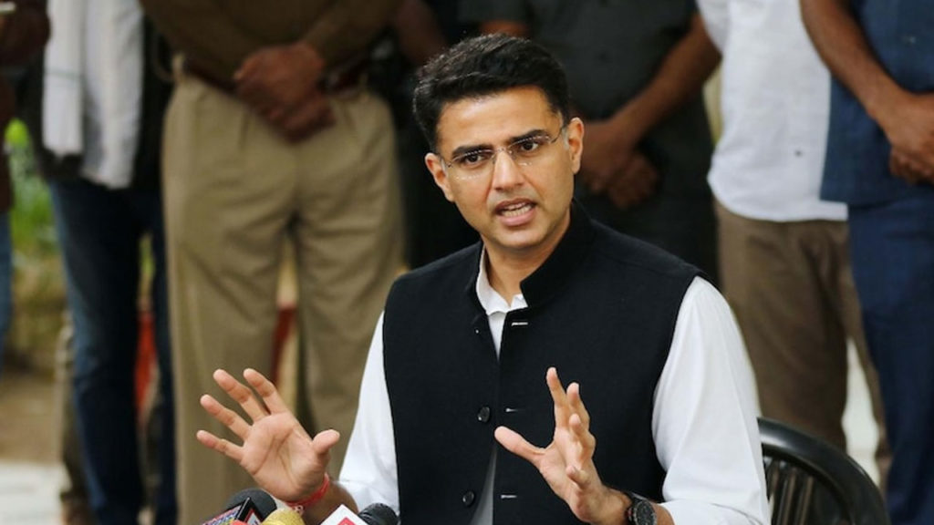 Sachin Pilot's solo campaign is troubling the Congress party